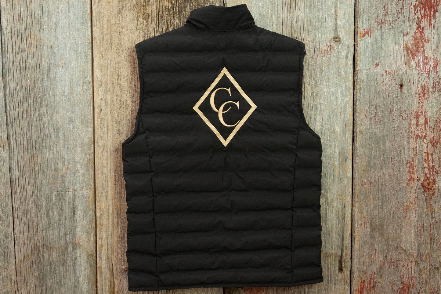 Men's Black Puffer Vest