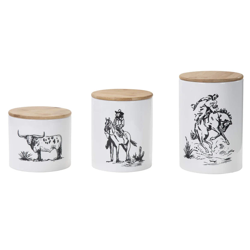 Ranch Life Canister Set