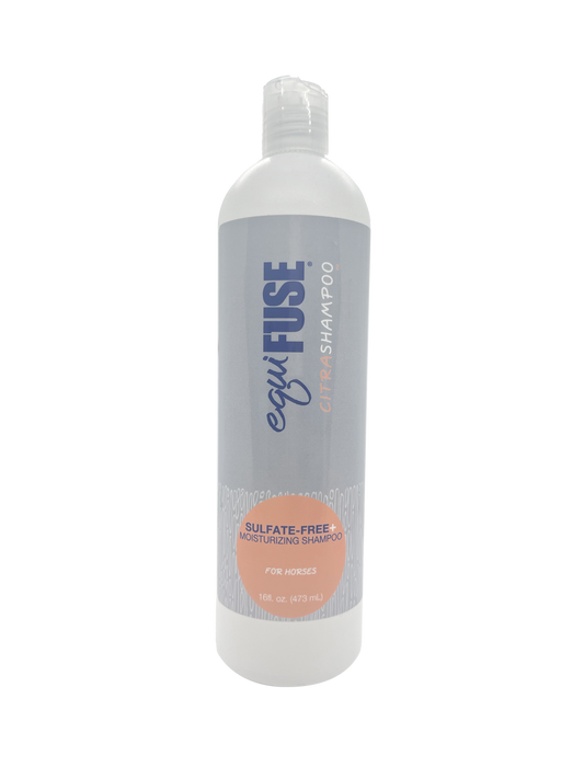 EquiFUSE CitraShampoo Sulfate Free + Foaming Horse Shampoo 16 oz