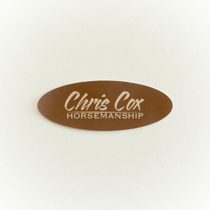 CC Oval Sticker