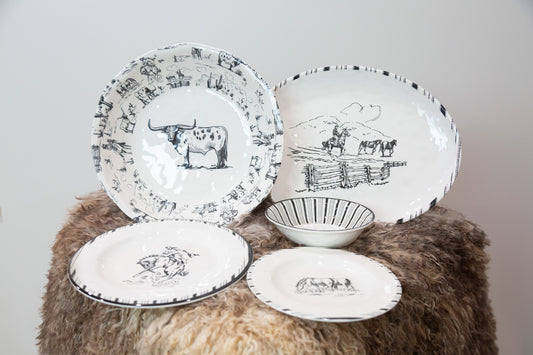 Ranch Life Dish Set